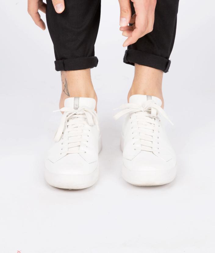 White sneaker