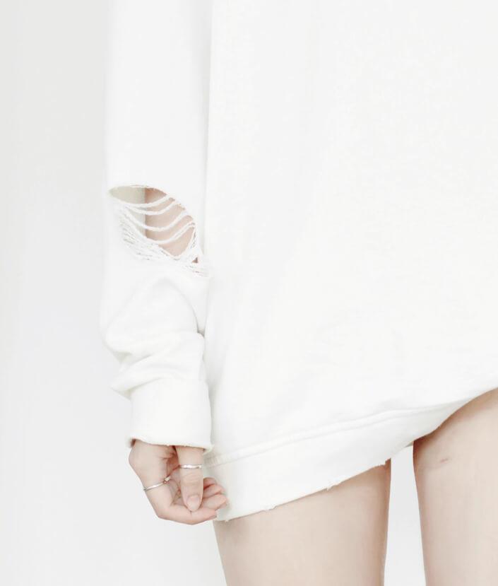 White sweater